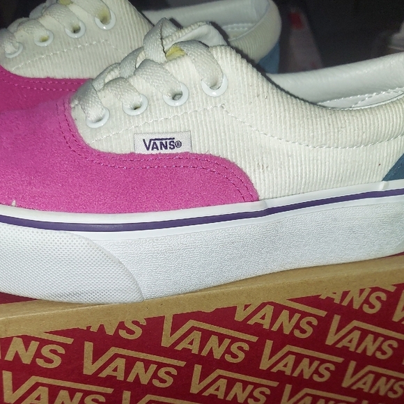 Vans Shoes - Vans Pink and Cream Sneakers